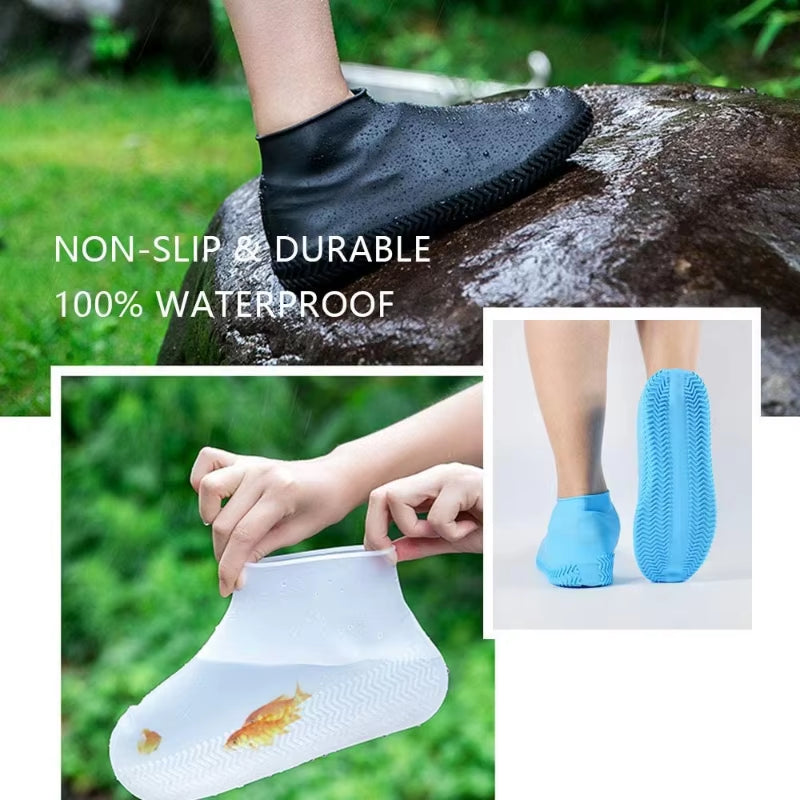 High Quality Boot Cover Rainy Season Waterproof Shoe Cover Men'S and Women'S Silicone Shoe Covers Foot Cover Shoe Protector Case