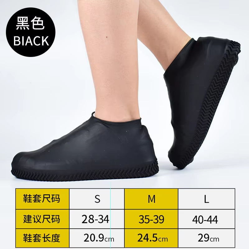 High Quality Boot Cover Rainy Season Waterproof Shoe Cover Men'S and Women'S Silicone Shoe Covers Foot Cover Shoe Protector Case