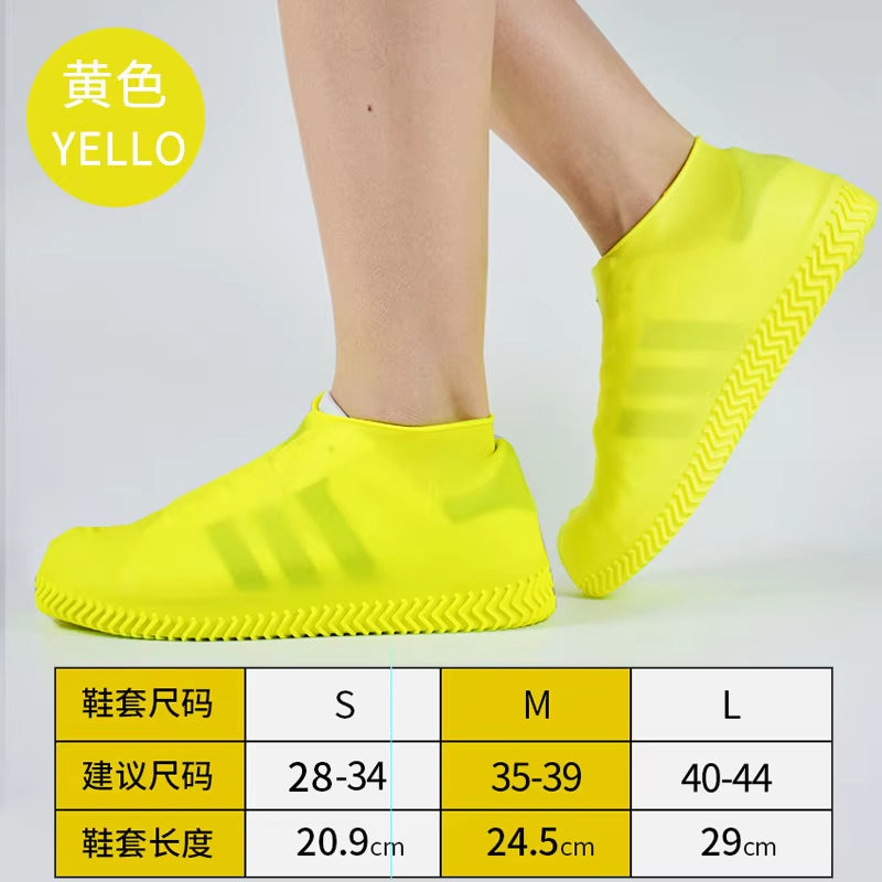 High Quality Boot Cover Rainy Season Waterproof Shoe Cover Men'S and Women'S Silicone Shoe Covers Foot Cover Shoe Protector Case